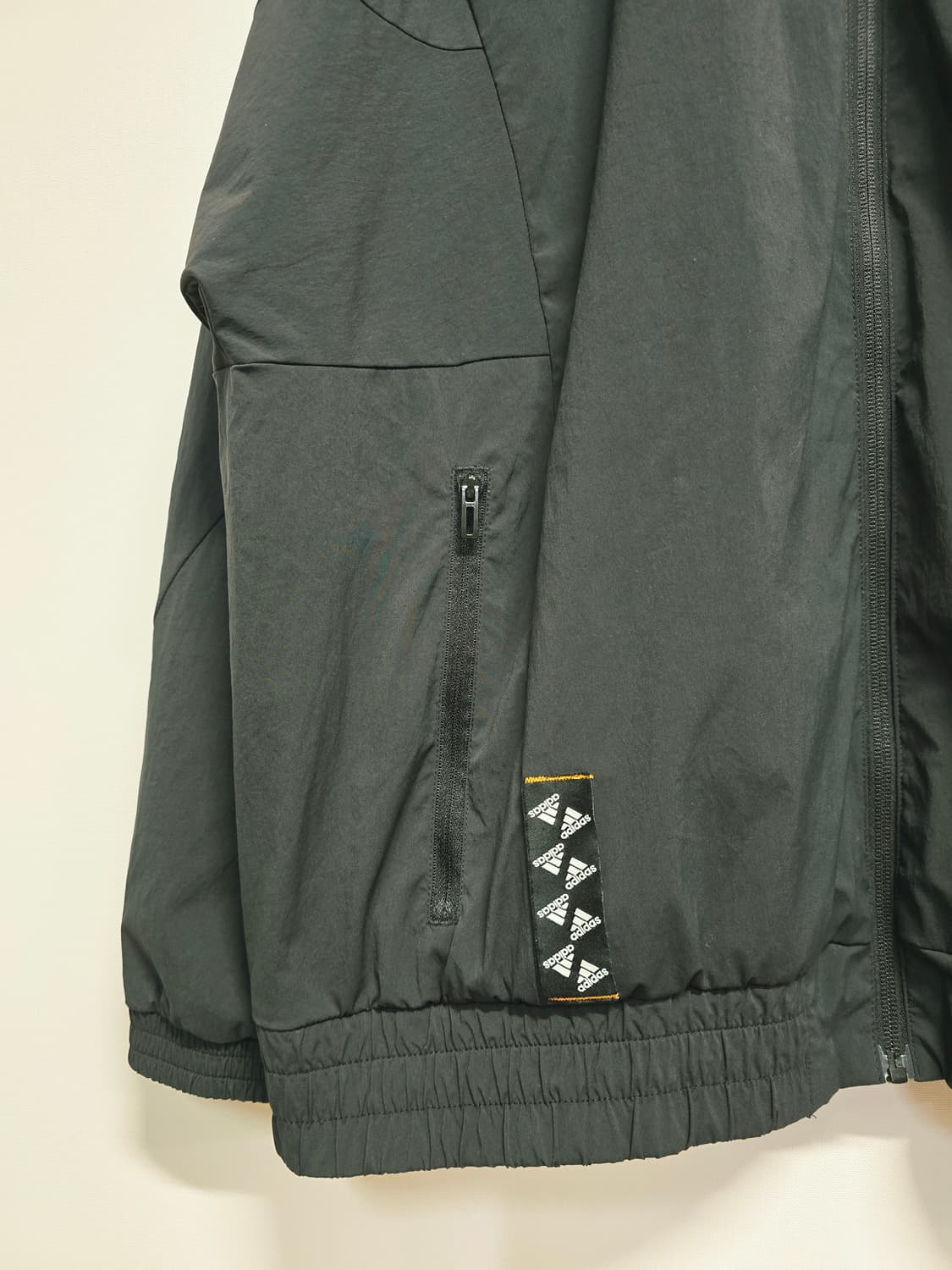 아디다스 바람막이 집업 자켓 블랙 2XL 상품이미지3