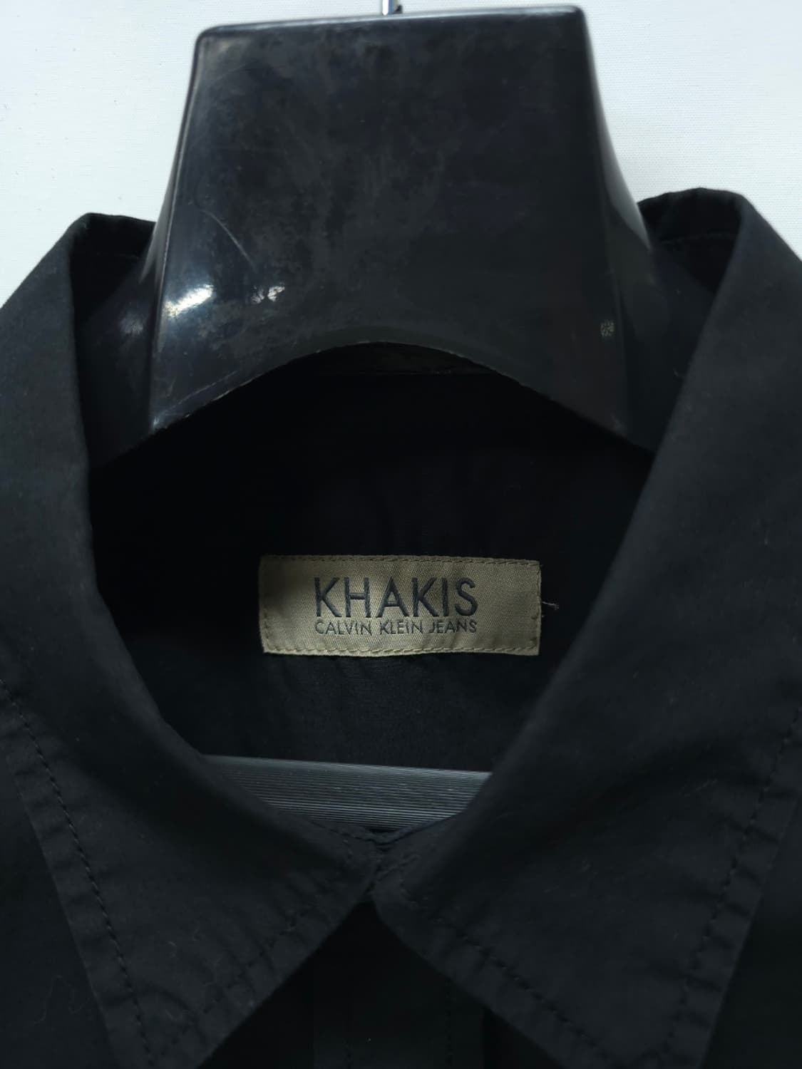 캘빈클라인(KHAKIS 라인) 블랙 워싱 셔츠 (95~100) 상품이미지4