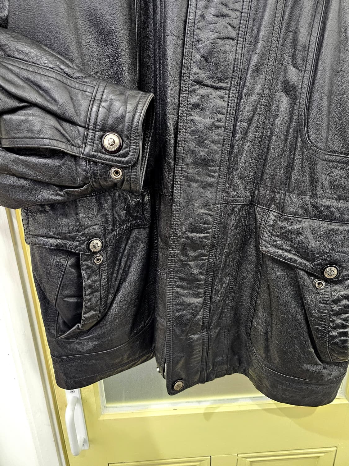 USA Wilsons 블랙 카우스킨 필드자켓(집인 안감O) 상품이미지4