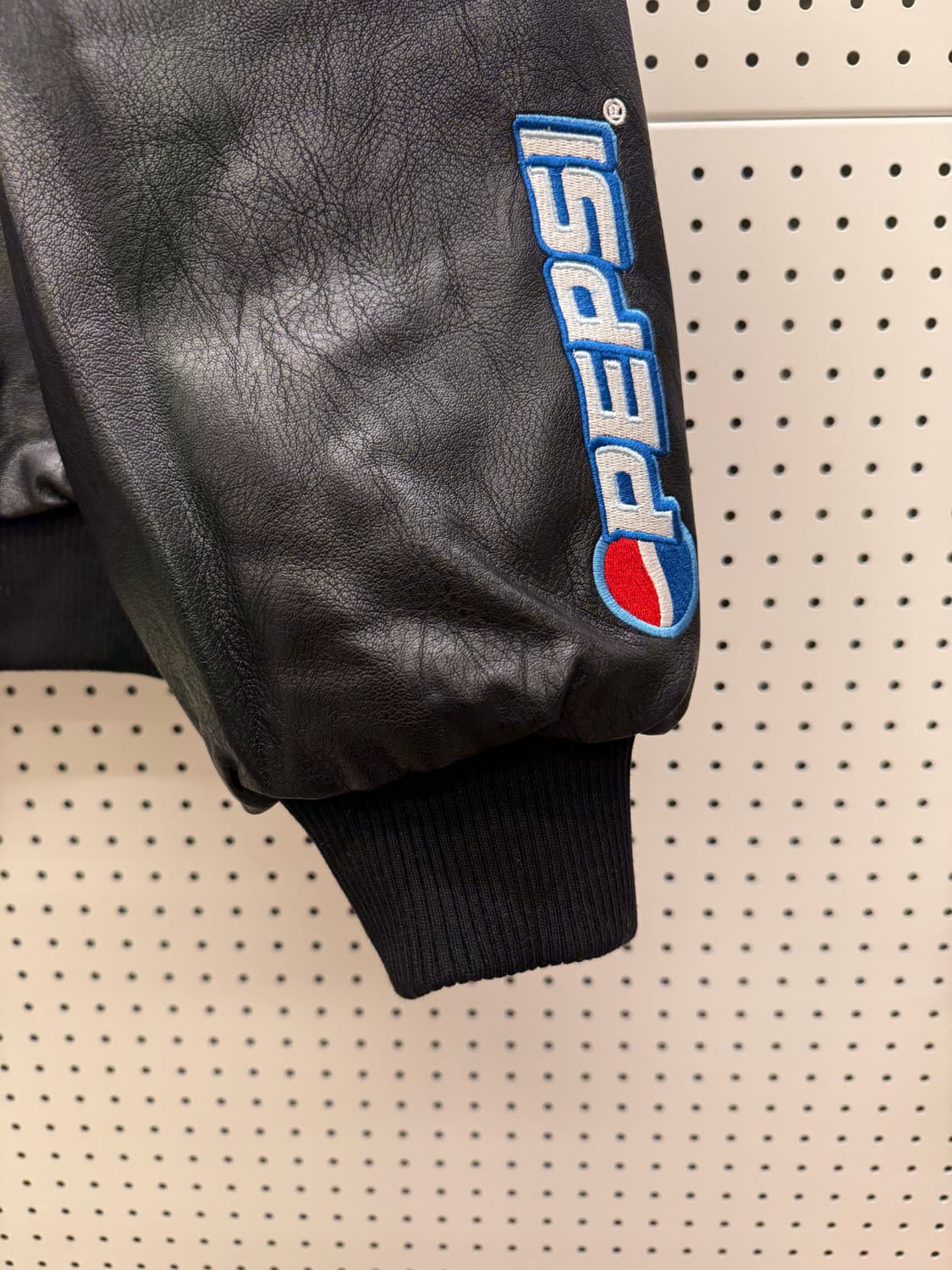 빈티지 펩시 레이싱팁 레더 자켓 U323 상품이미지4