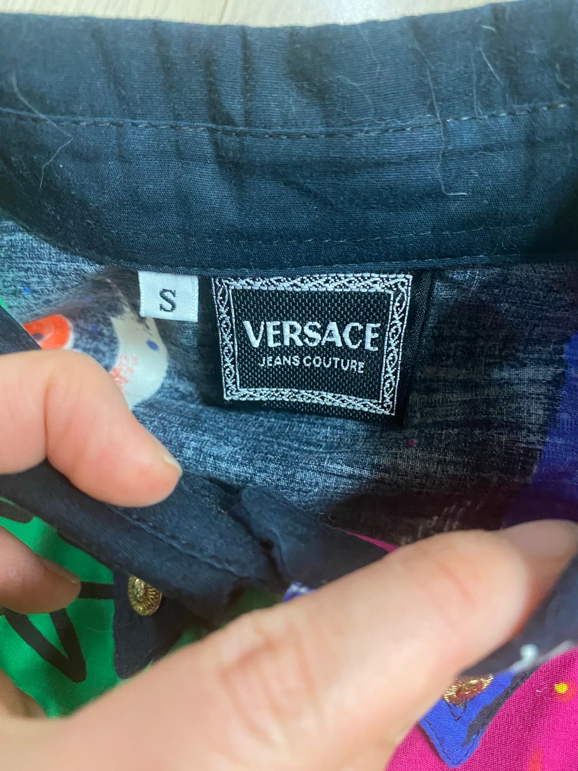 베르사체 진스 셔츠 (s) 상품이미지3