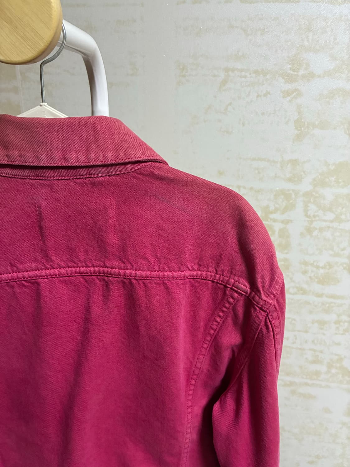 acne studios 아크네 스튜디오 비트 데님 자켓 핑크 48 상품이미지4