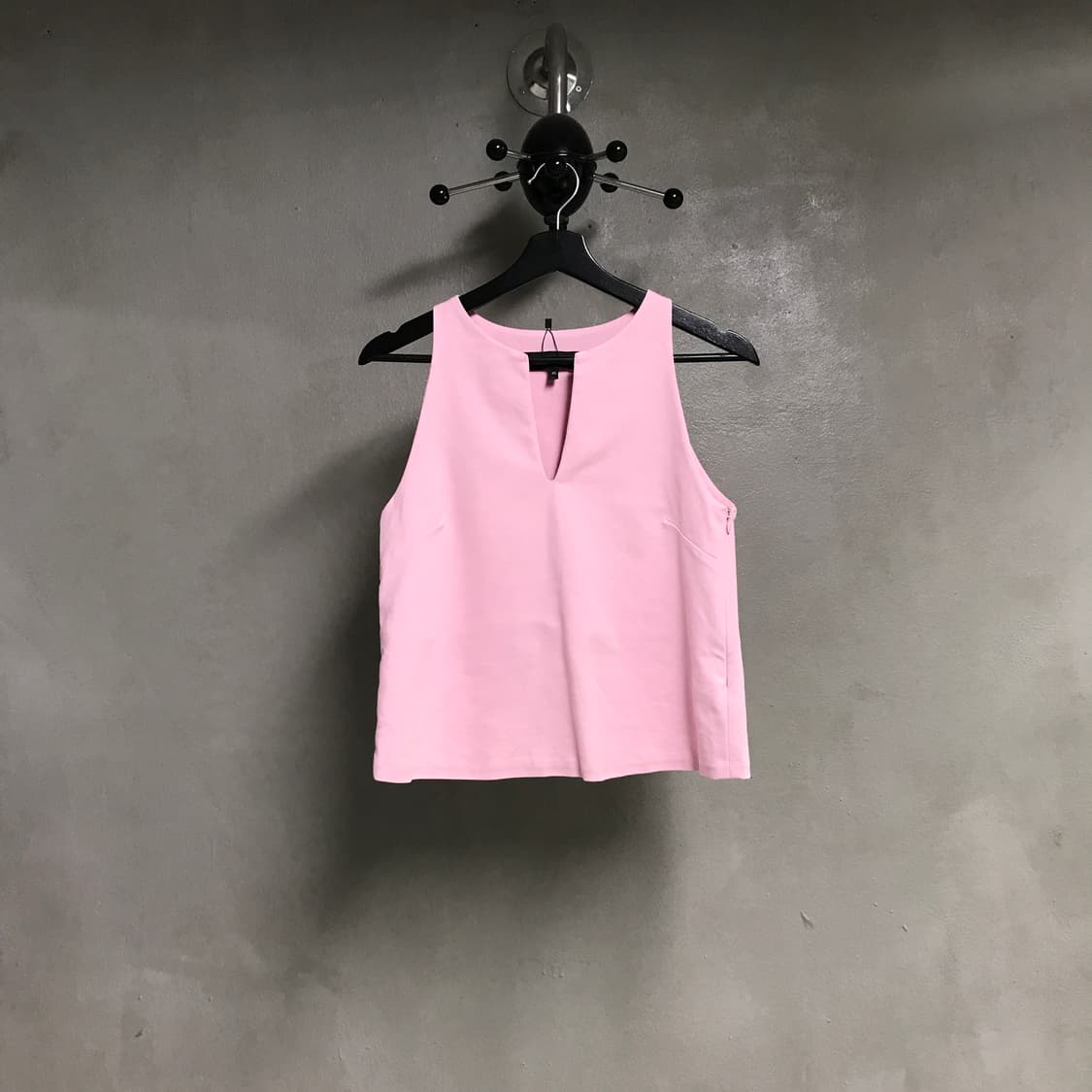 테레반티네 슬리브리스 블라우스 핑크 40(W) 상품이미지1