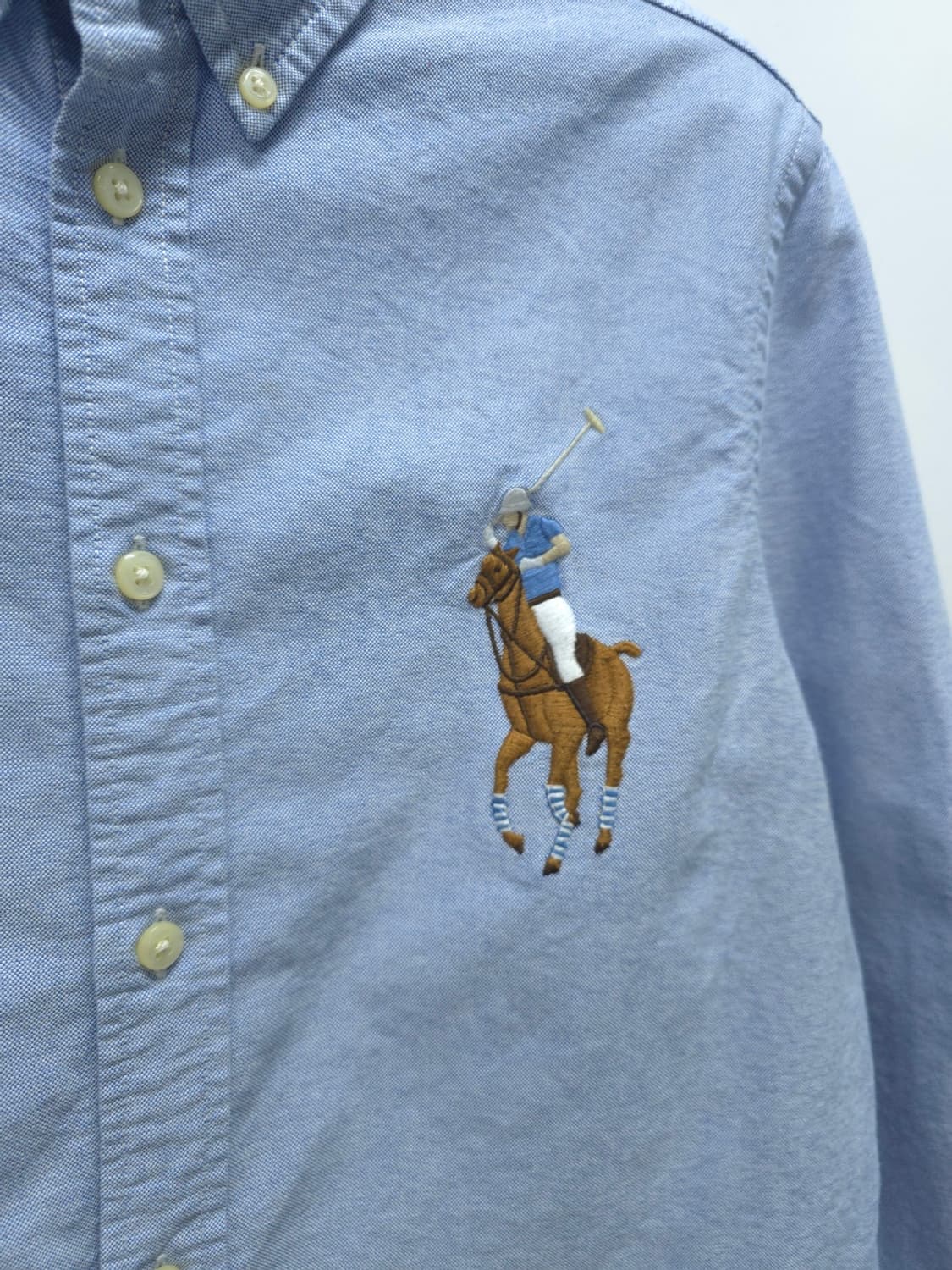 폴로랄프로렌 빅포니자수 옥스포드 셔츠 (44반~55) 상품이미지3