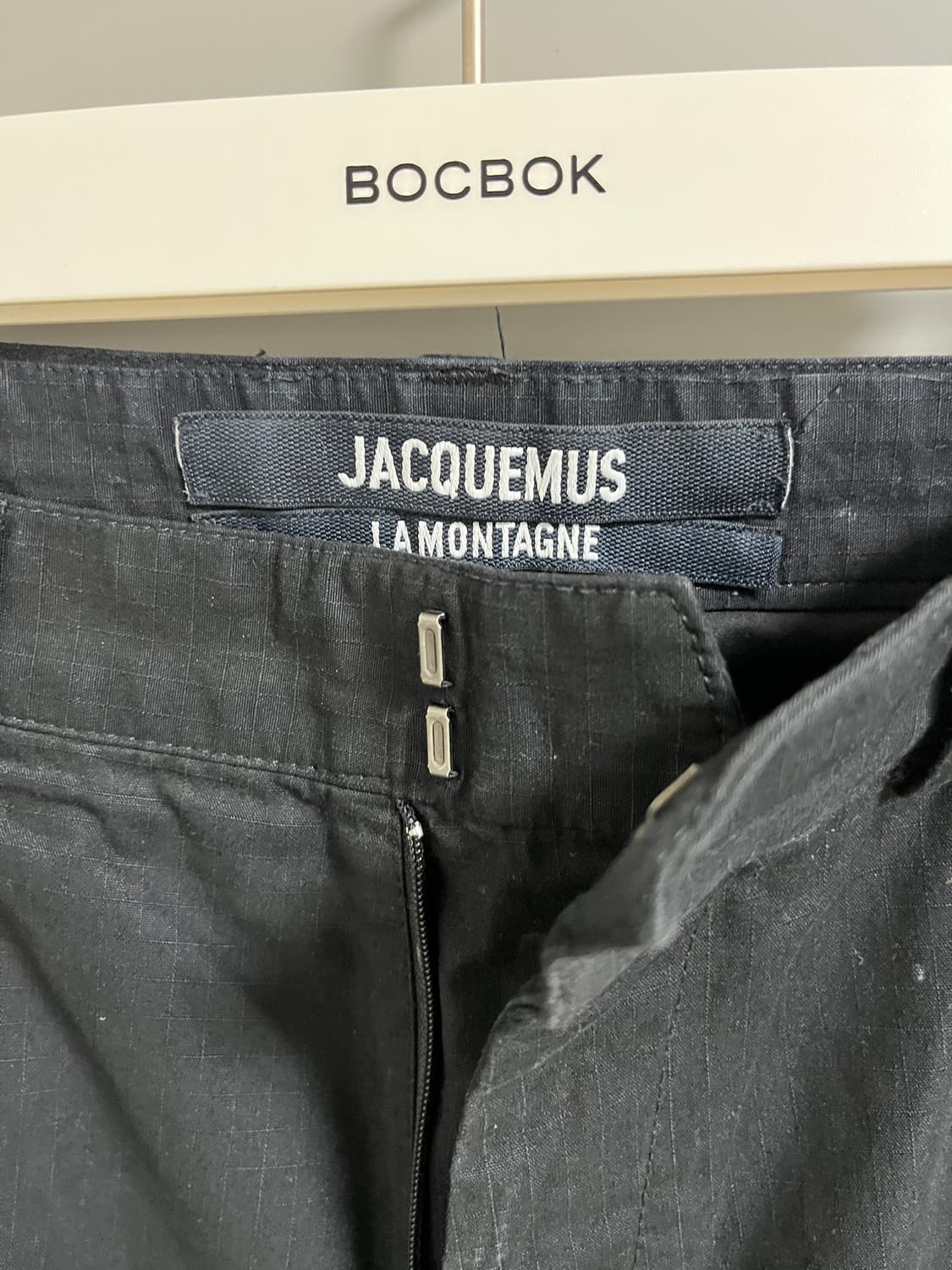 자크뮈스 블랙 카고 바지 반바지 변신 상품이미지3