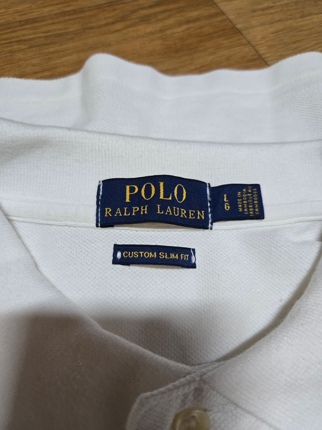 폴로 랄프로렌 화이트 빅포니 반팔 카리티 상품이미지6