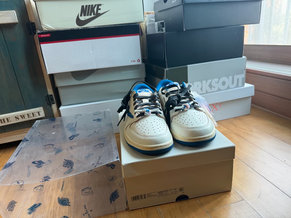 [285] 조던1 스캇 프라그먼트 2.0 상품이미지1