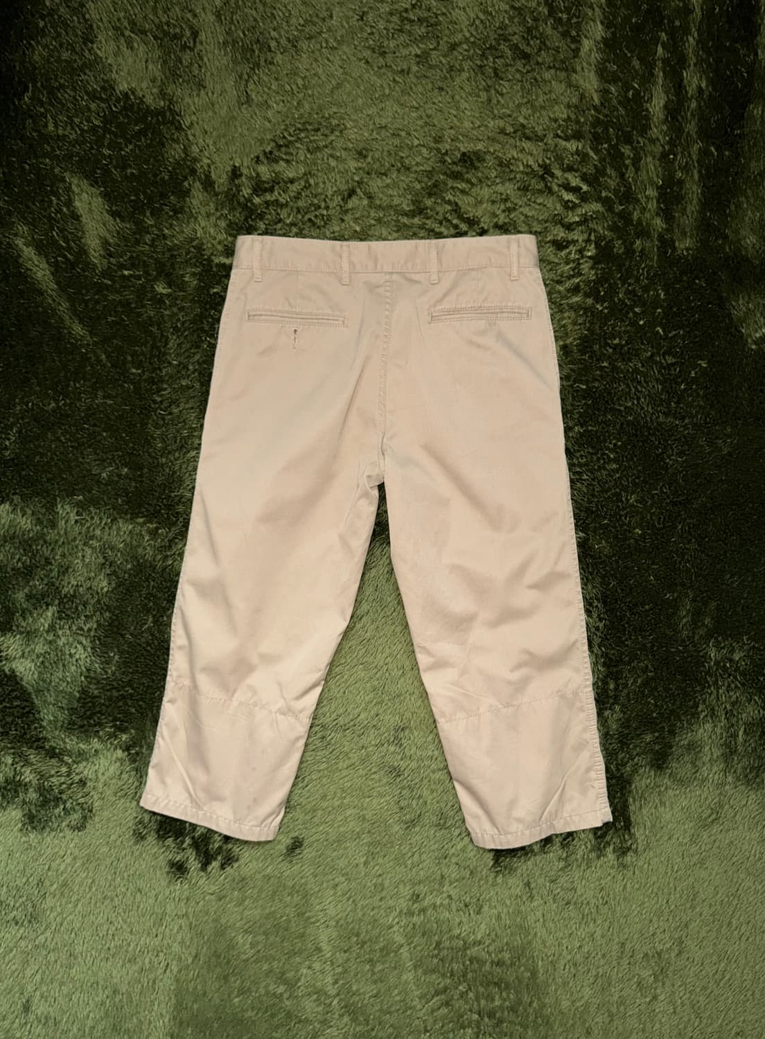 [M] BEAMS 빔즈 Made in Japan 크롭 치노 팬츠 베이지 상품이미지7