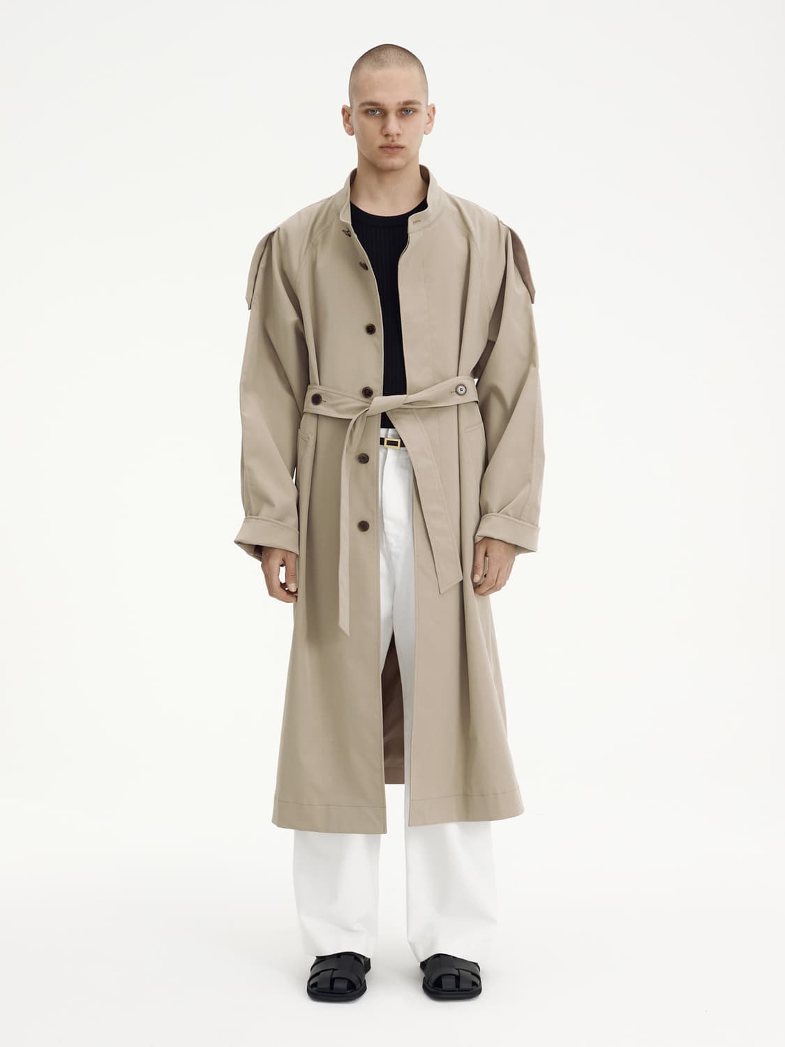 렉토 / 트렌치 코트 MANDARIN COLLAR TRENCH COAT 상품이미지1