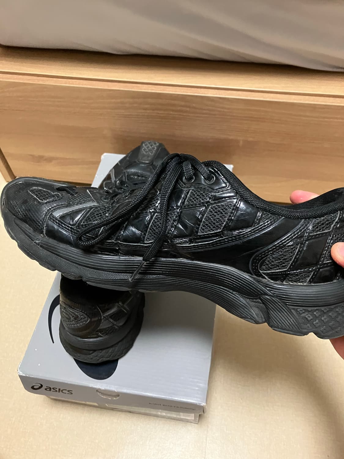 아식스 키코 젤키릴 블랙 285 상품이미지6