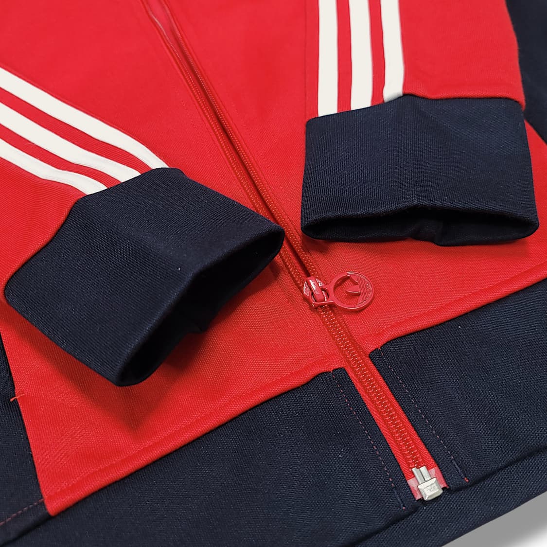 [100] 아디다스 레드&화이트라인 유로파 트랙탑 져지 상품이미지7