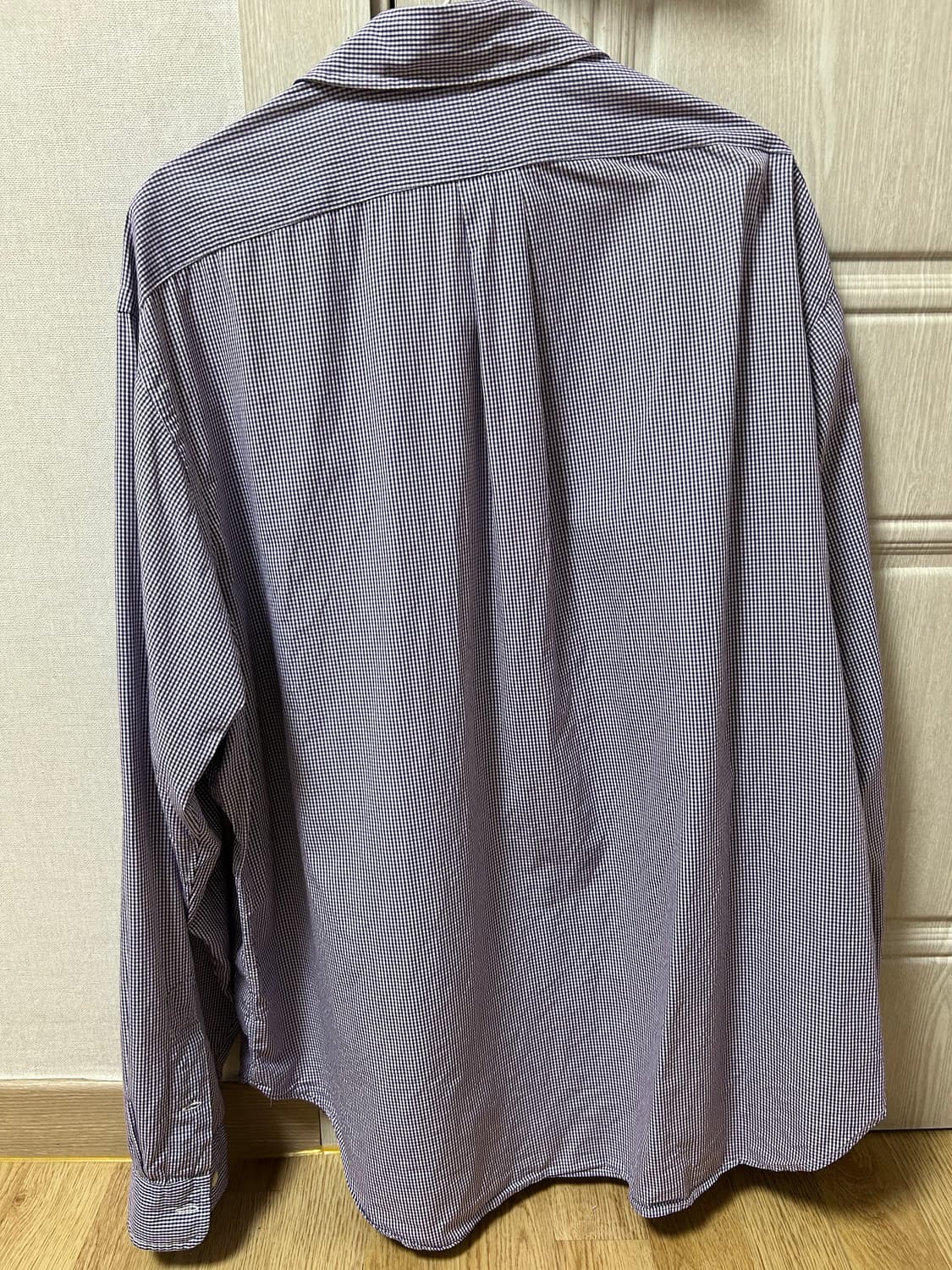 빈티지 폴로 랄프로렌 깅엄 체크셔츠 3xl 상품이미지2