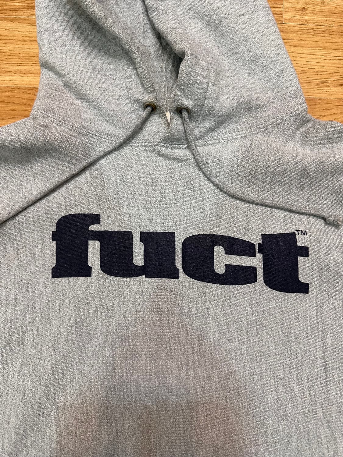 00s Fuct x champion 퍽트 챔피온 빈티지 후드 상품이미지2