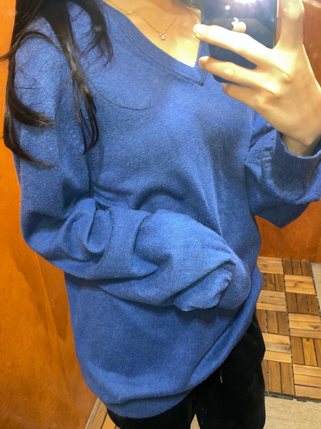 (L) L.L.Bean 엘엘빈 브이넥 니트 상품이미지2