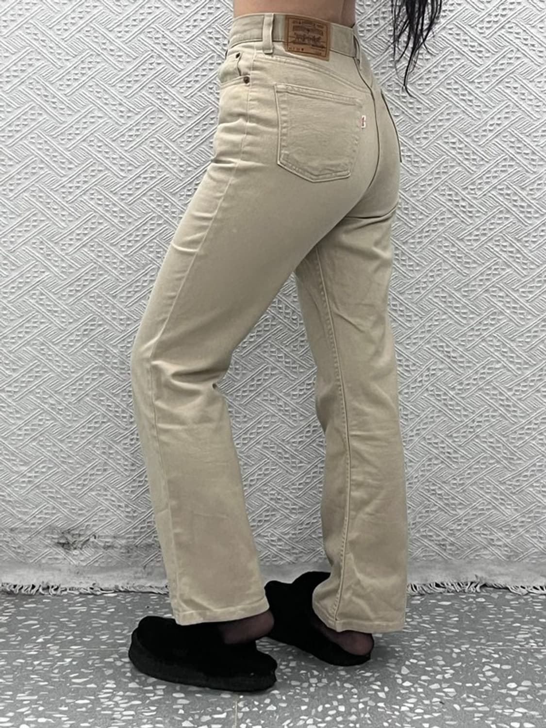 리바이스 517 빈티지 오트밀 부츠컷 코튼팬츠 30인치 C10806 상품이미지1