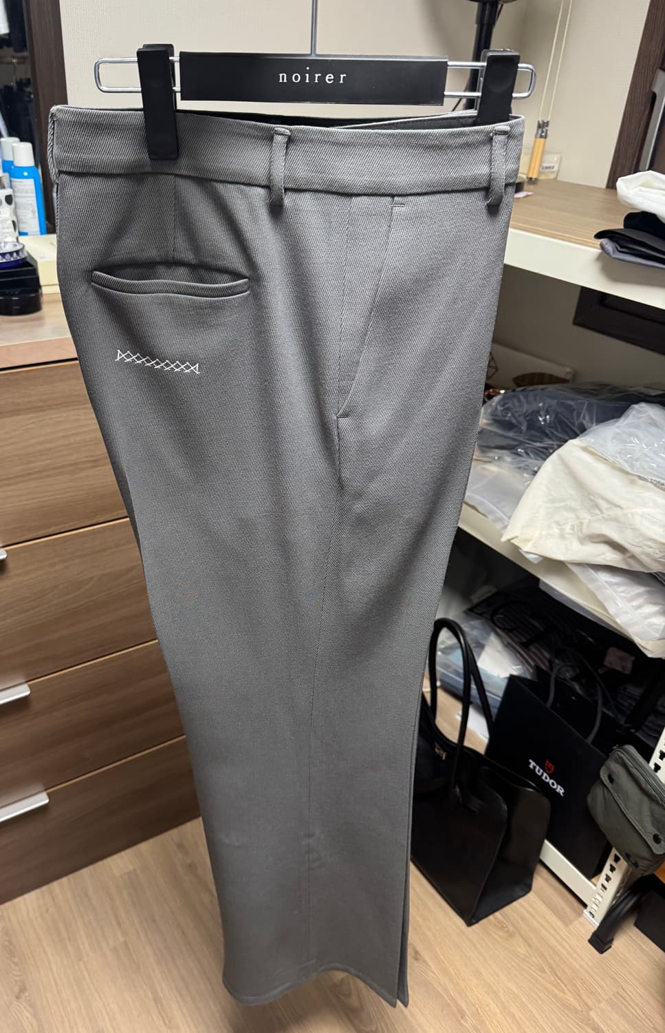 준느 P19 버진울 그레이 M사이즈 새상품 판매 상품이미지2