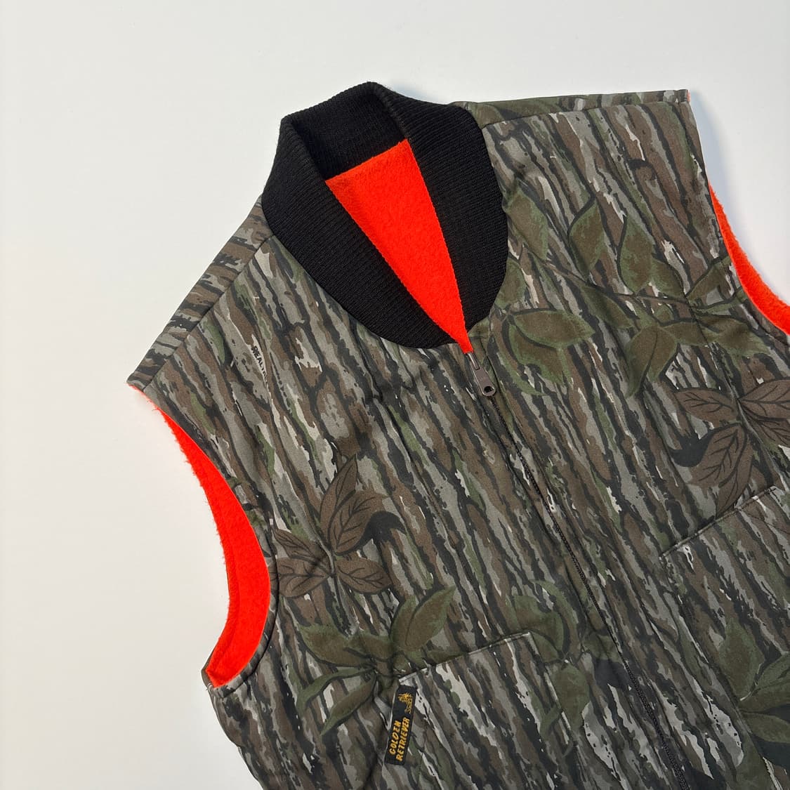 90s Golden Retriever 리얼트리 리버시블 베스트 상품이미지3