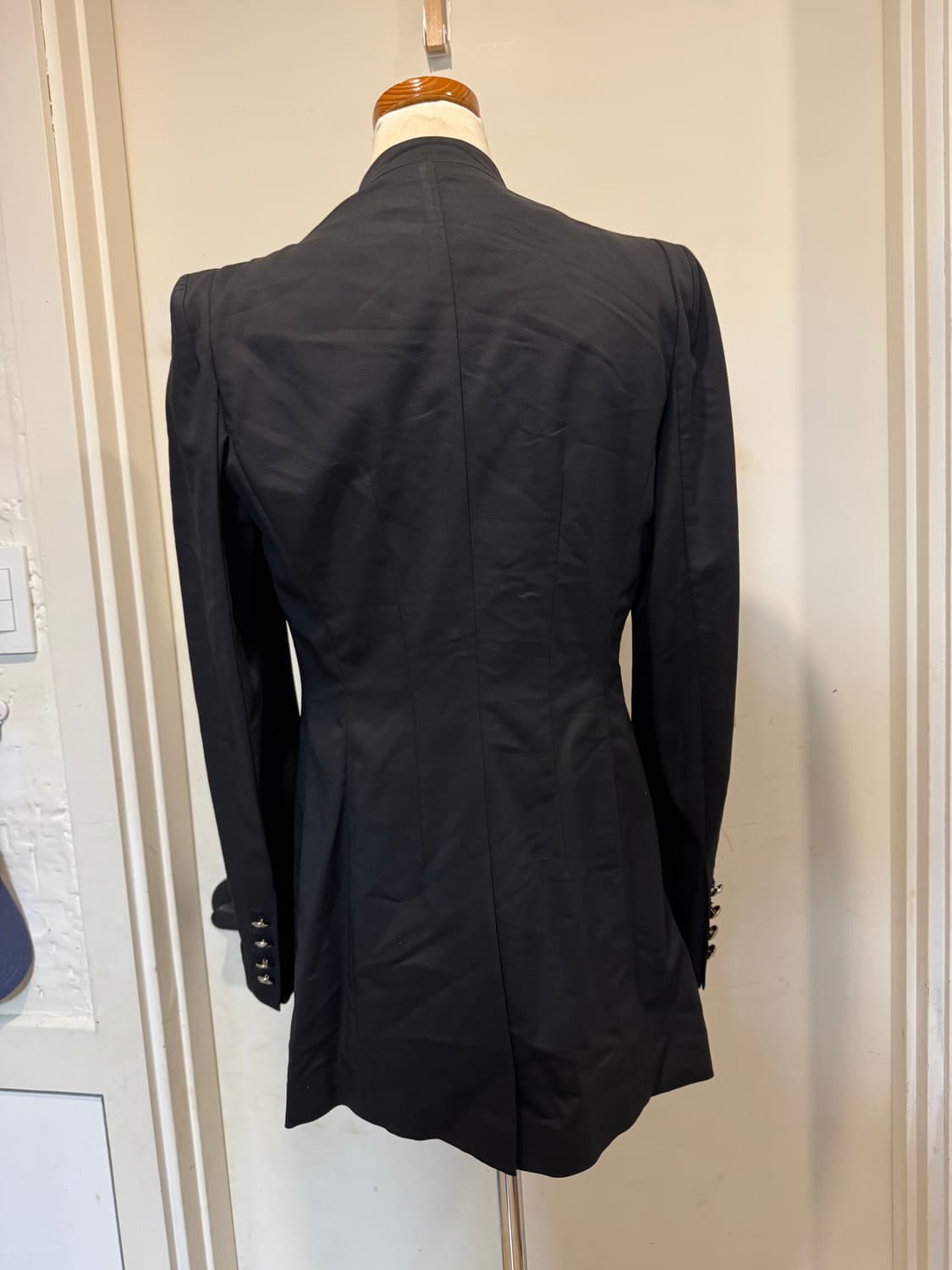 타임 블랙 더블 자켓 상품이미지3