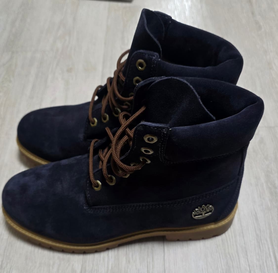 팀버랜드 헤리티지 스웨이드 부츠 네이비(8.5W) 상품이미지4