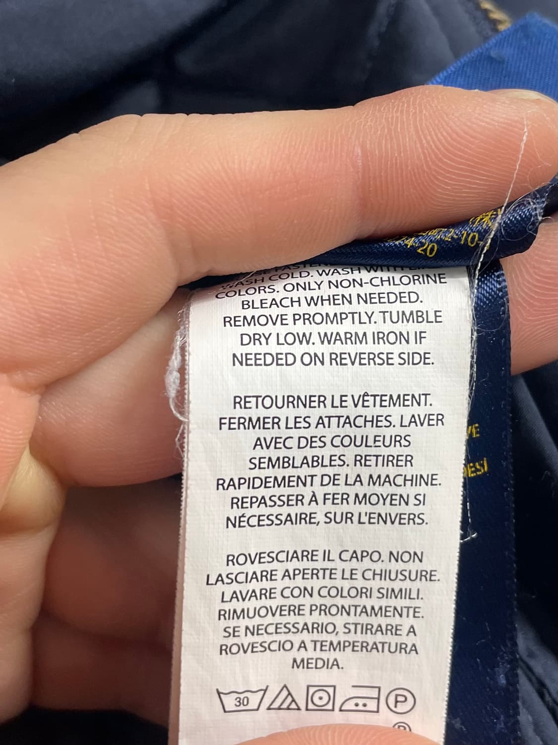 폴로 랄프로렌 보이즈 퀼팅 자켓 (on.514) 상품이미지5