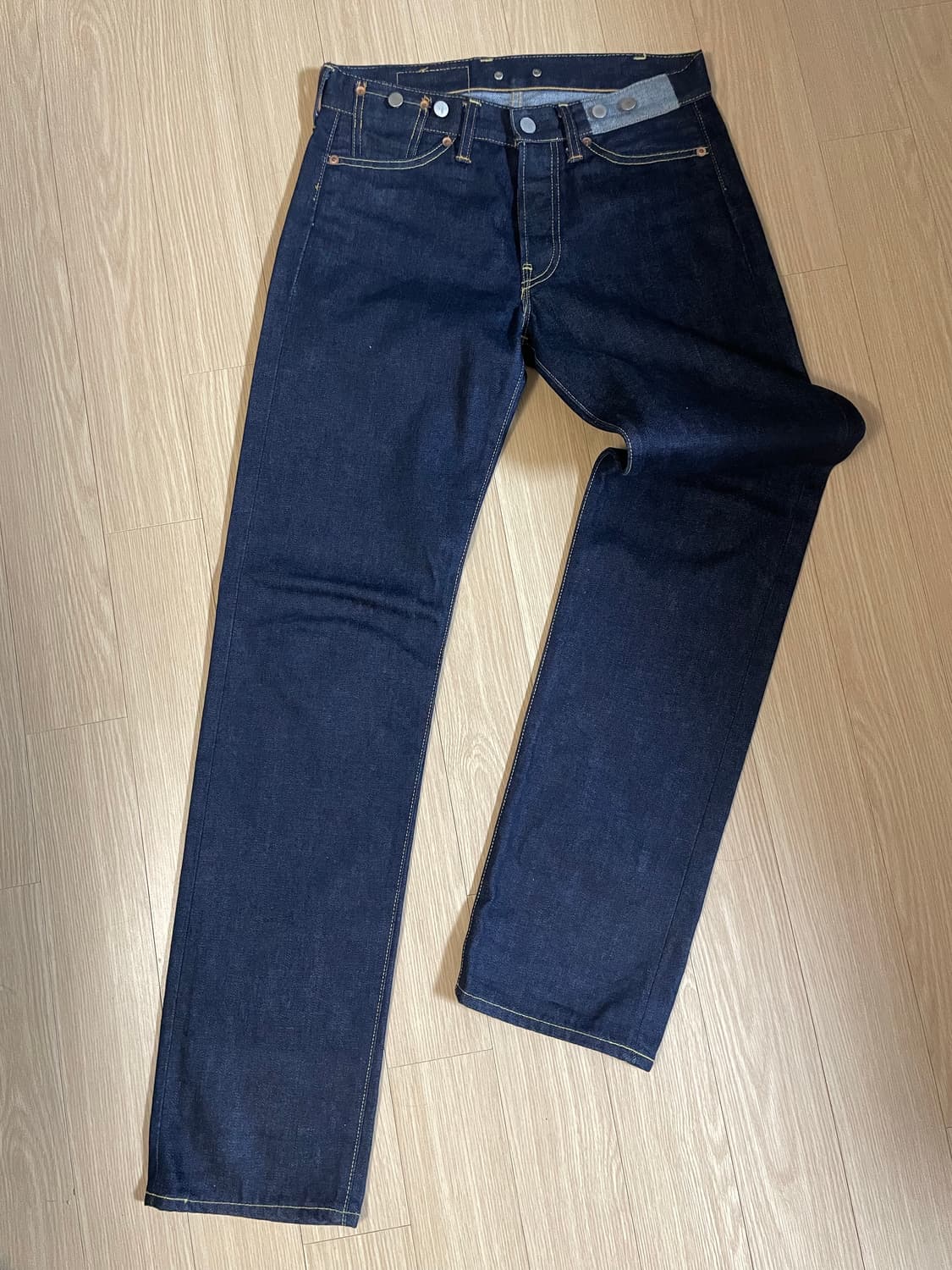 리바이스 LVC Japan 일본 66501 리지드 로우라이즈커스텀 상품이미지2