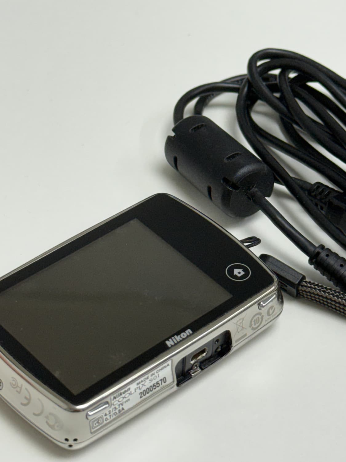 니콘 쿨픽스 S01 실버 디카 상품이미지3