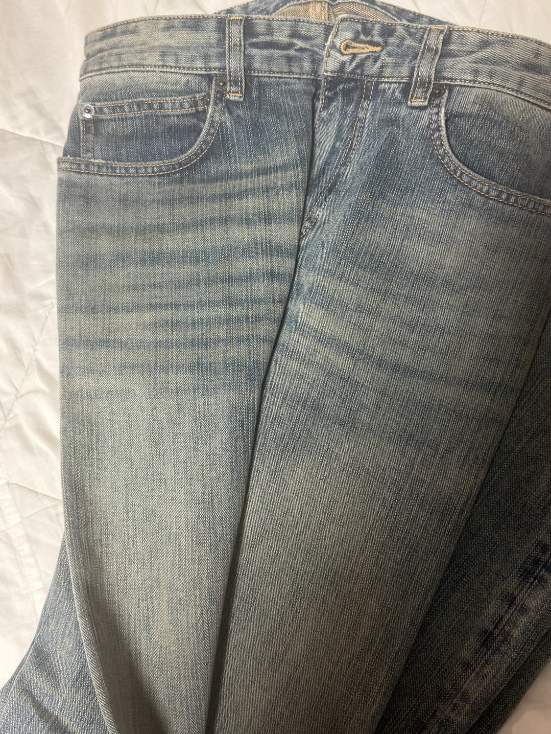 발렌시아가 부츠컷 데님팬츠 라이트 블루  S 상품이미지7