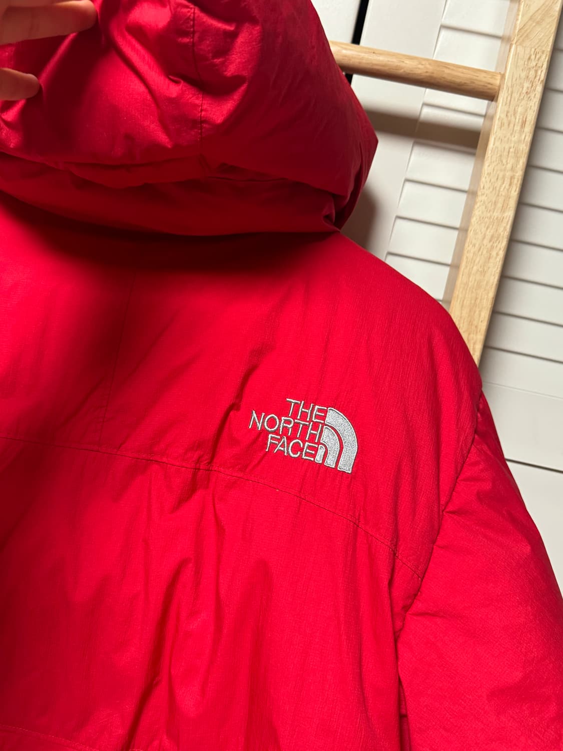 노스페이스 히말라야 레드 눕시 800 필파워 패딩 자켓 상품이미지5