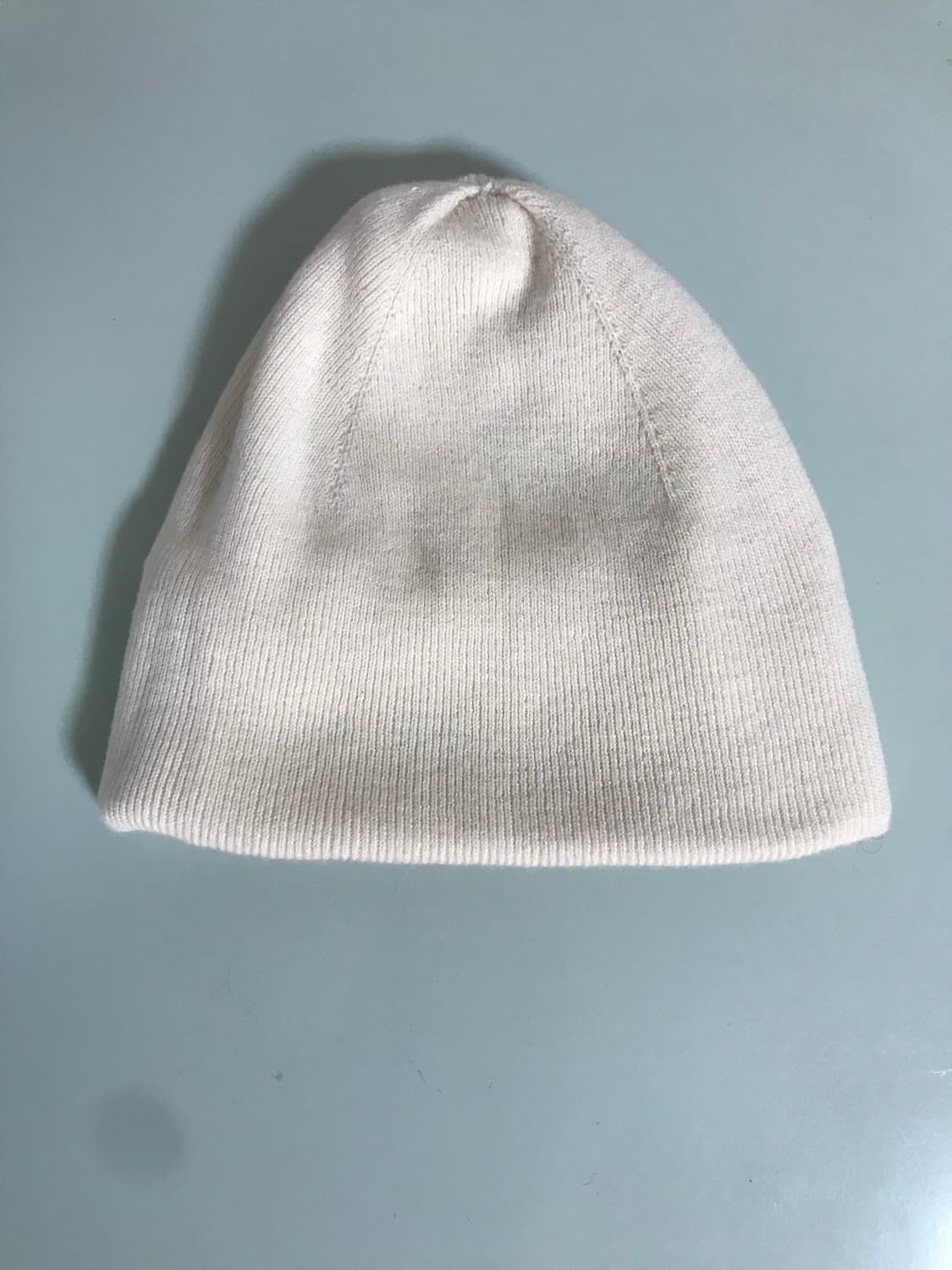 WE11DONE 패치 니트 비니 상품이미지3