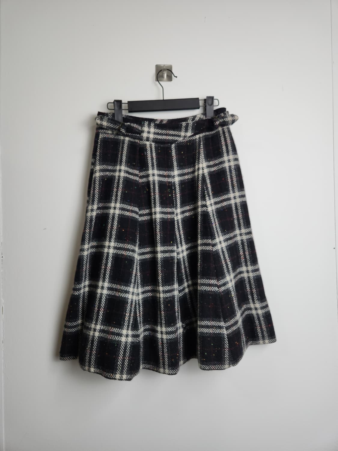 체크 버클 스커트 상품이미지6