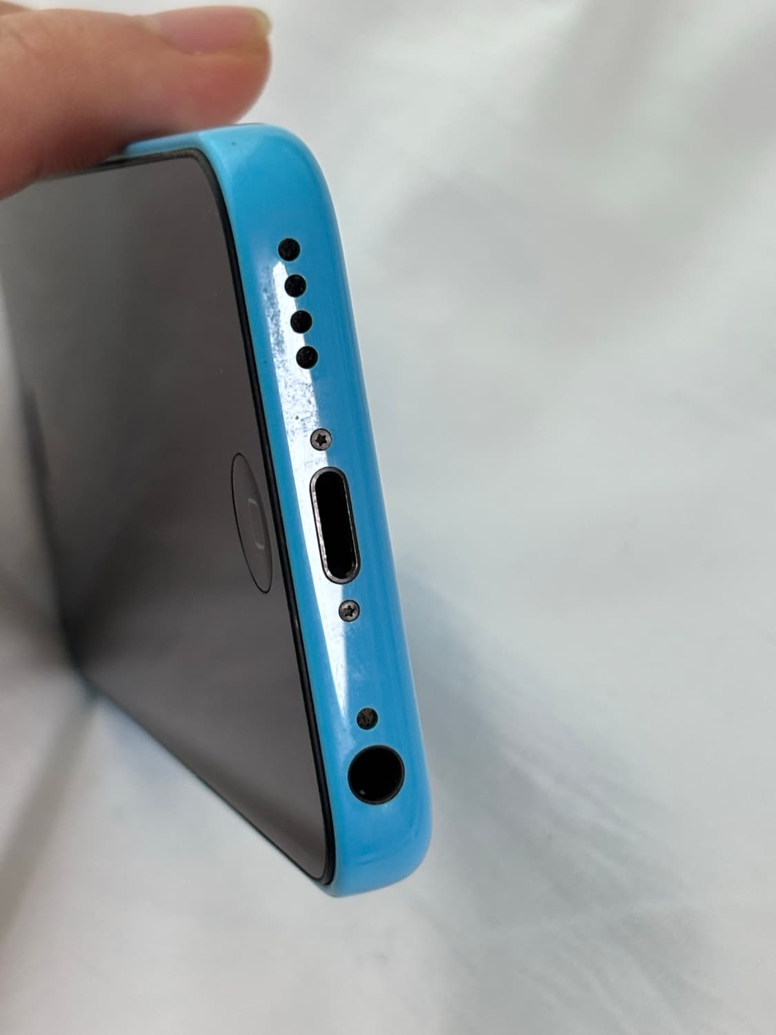 아이폰 5c 16GB 블루ㅣ파랑 오씨 세컨폰 카메라 중고폰 빈티지 감성 상품이미지7