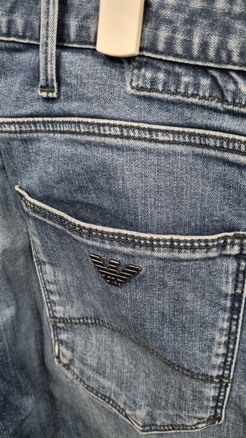 (엠포리오아르마니) 허리 31~32 데님팬츠 컨디션10/7 상품이미지3