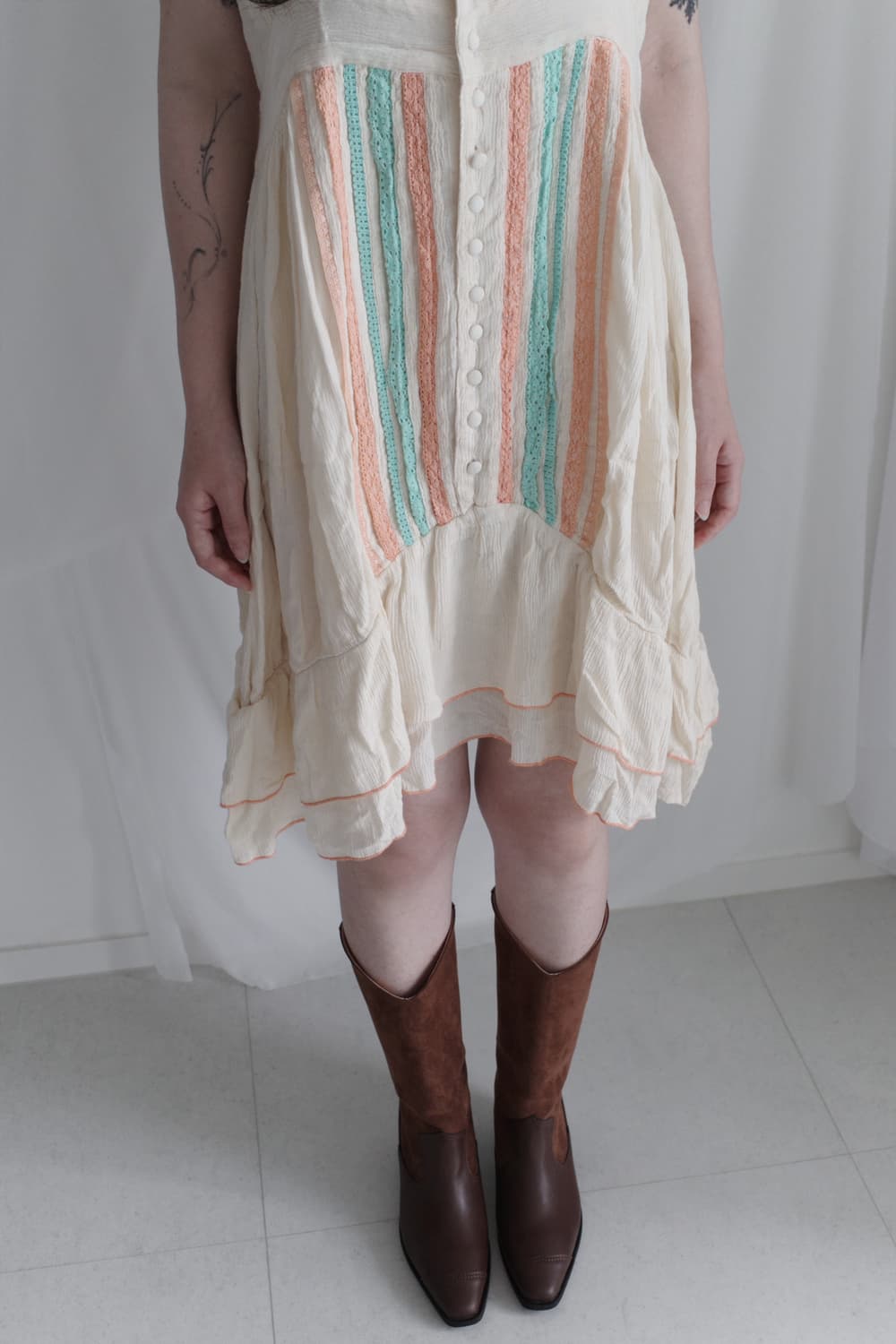 stripe tape one-piece 상품이미지9
