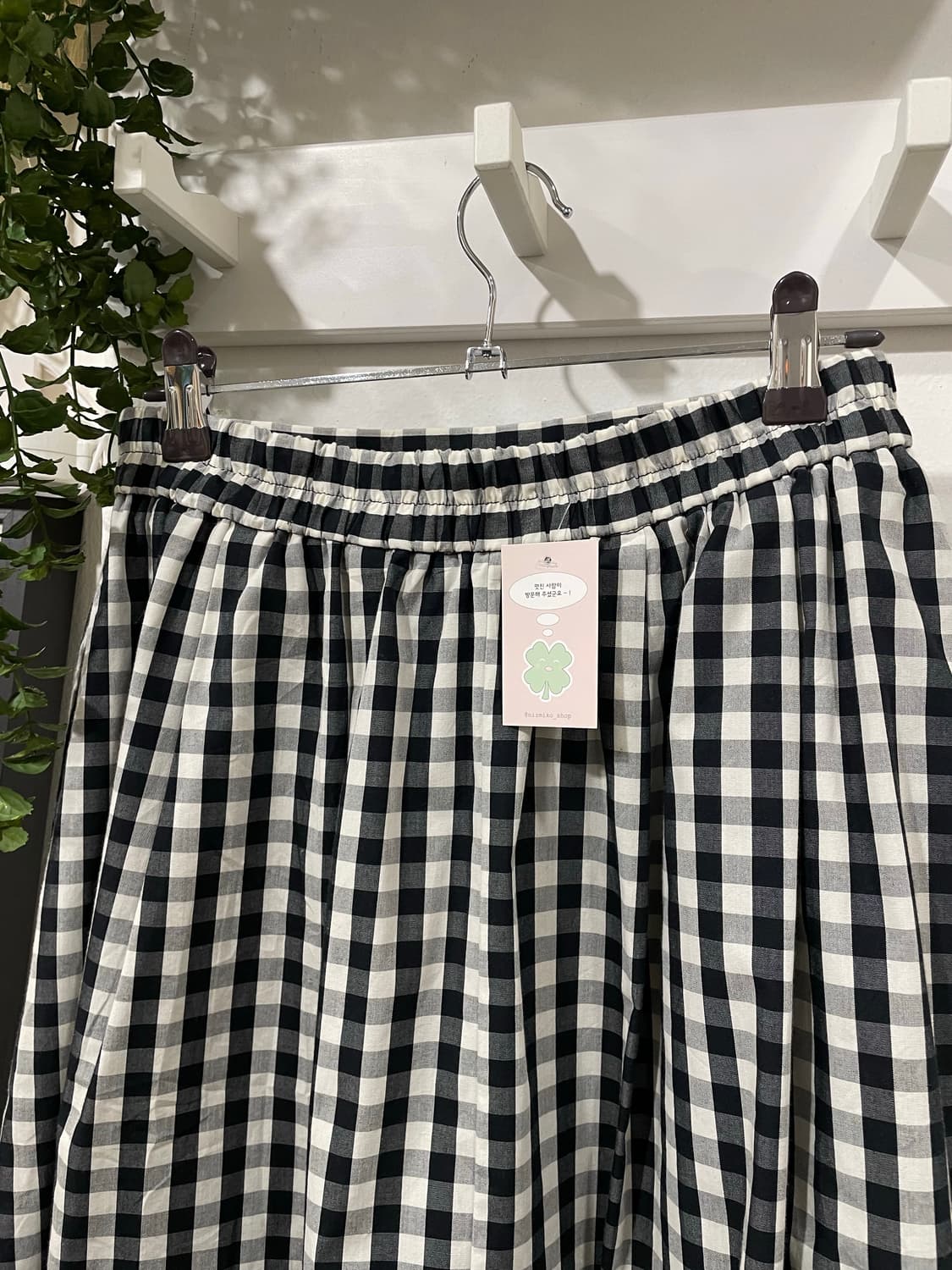 Gingham check skirt 상품이미지9