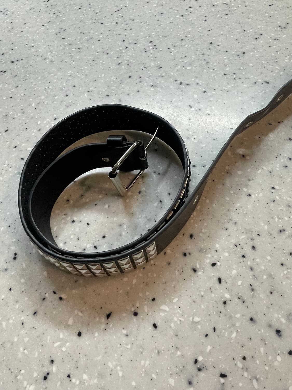 빈티지 스터드 벨트 OS 상품이미지1