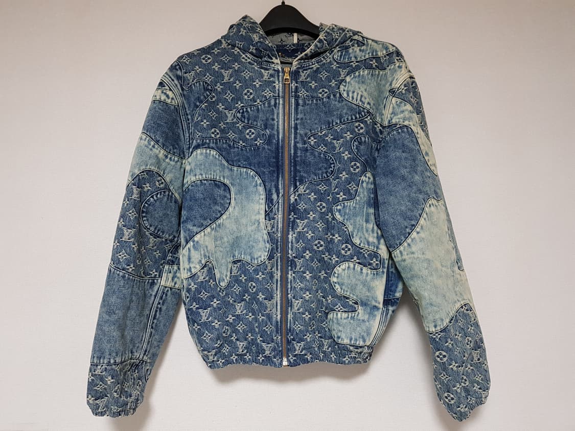 루이비통 니고 모노그램 데님 후드 자켓 상품이미지1
