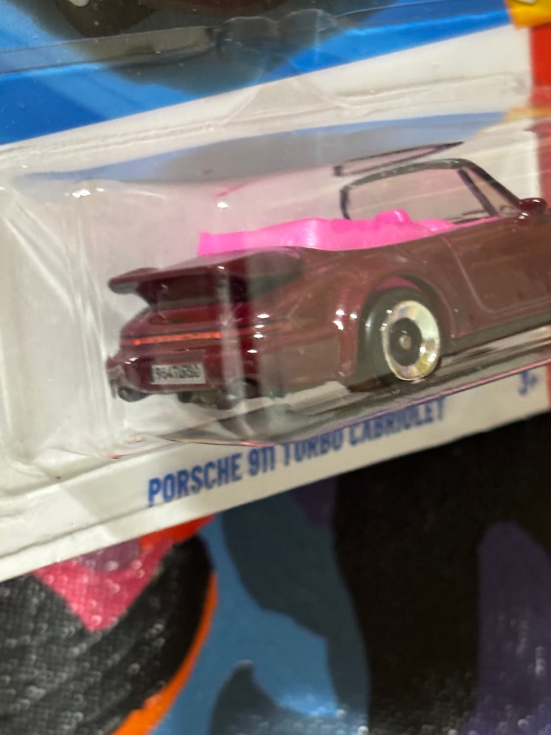 미개봉) 포르쉐 911 터보 카브리올레 다이캐스트 핫휠 인테리어 소품 상품이미지6