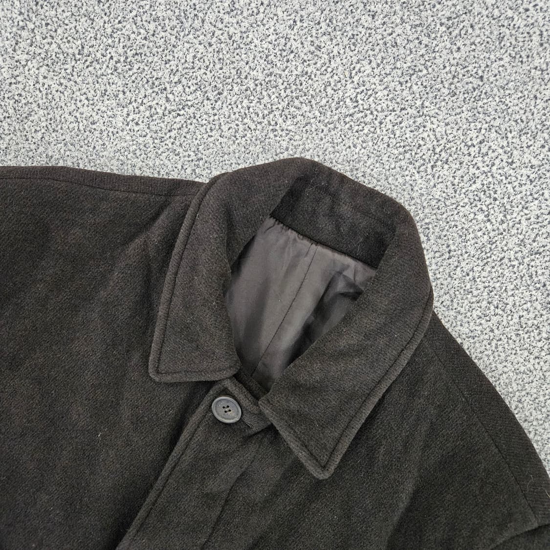 [실측확인] 다크 브라운 하프 코트 자켓 1103JM2 상품이미지2