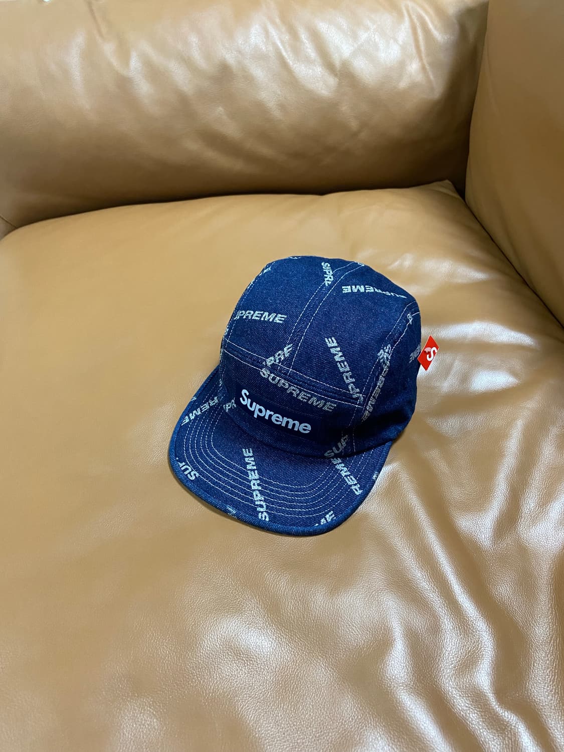 Supreme 슈프림 데님 캠프캡 모자 상품이미지1