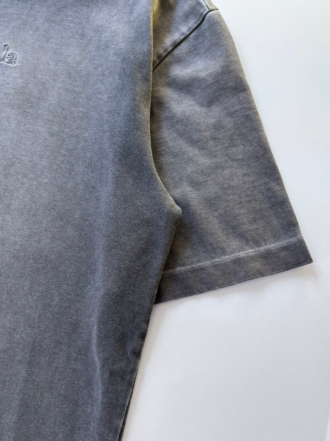 MM6 메종 마르지엘라 차콜 반팔 티셔츠 상품이미지7