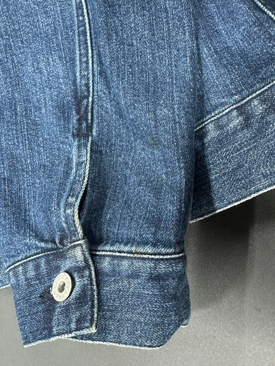 베이프 릴렉시드 샤크 데님 레이어드 후드 자켓 상품이미지9