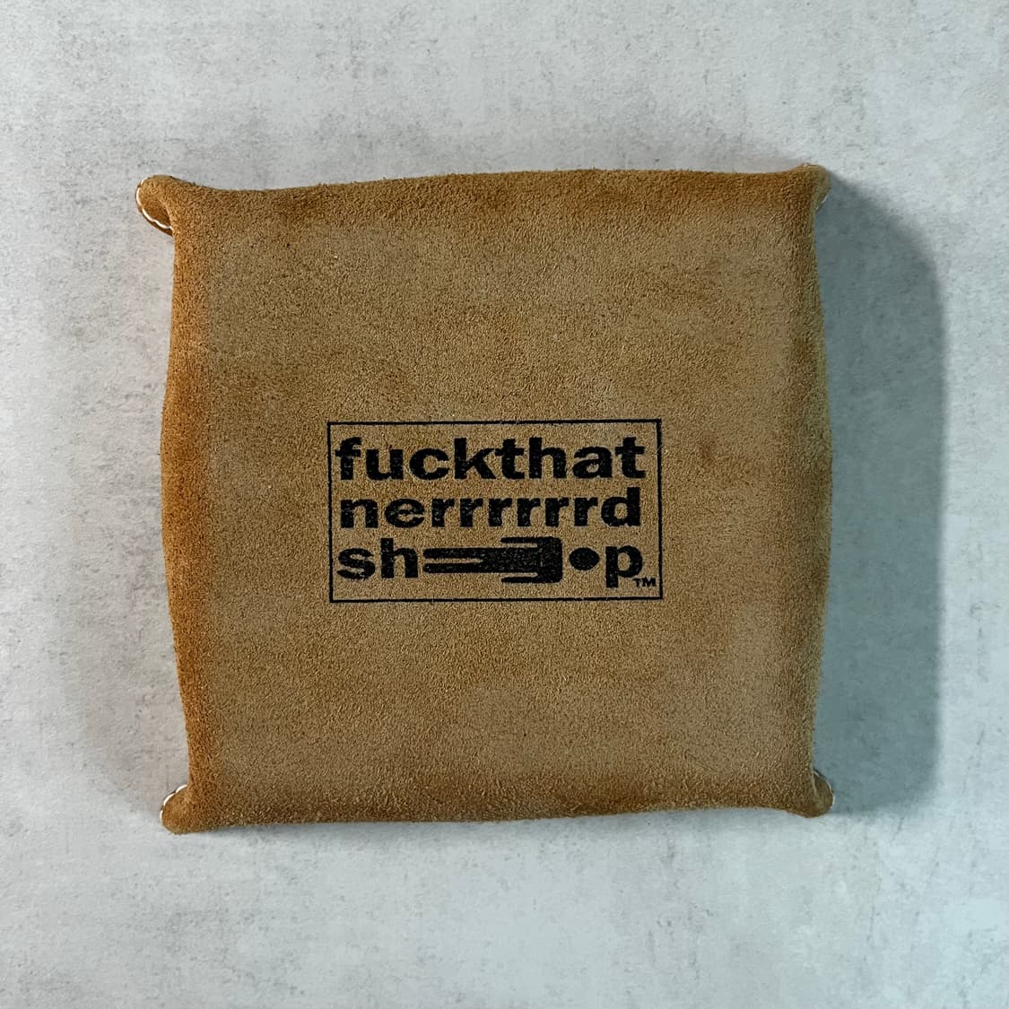 퍽댓너드샵 가죽 트레이 상품이미지2