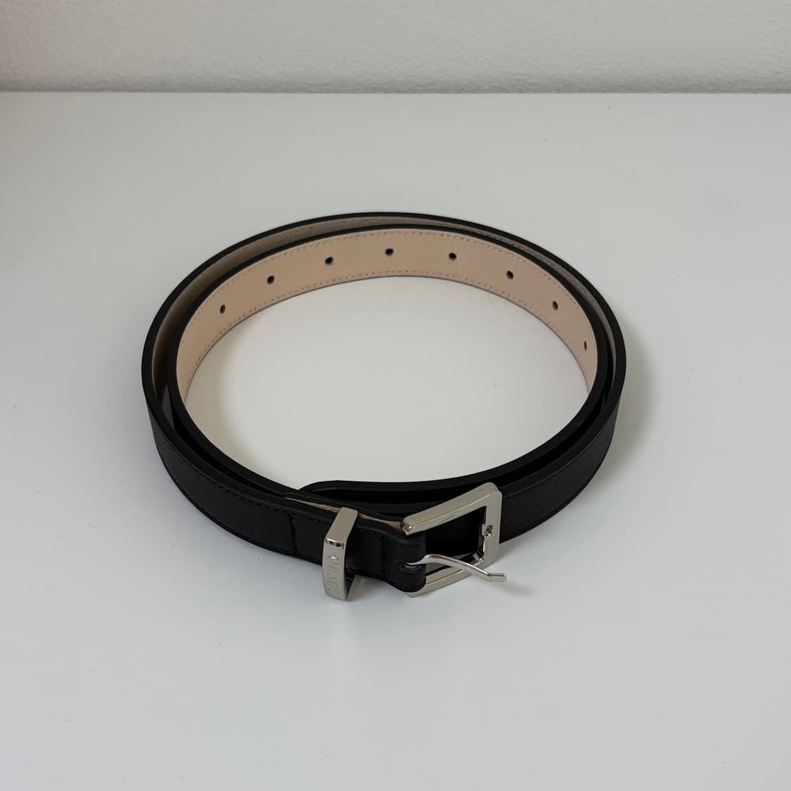 유라고 소가죽 벨트 22mm 상품이미지5