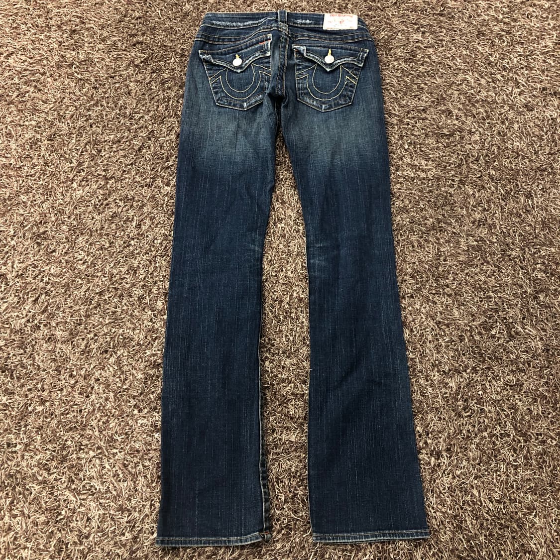 트루릴리전 Billy 빌리 워싱 디스 부츠컷 데님 팬츠 상품이미지4