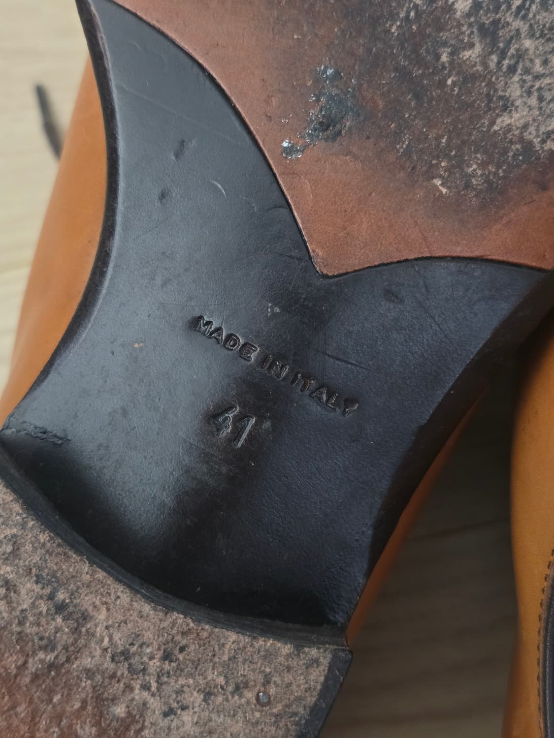 안드레아 벤츄라 투톤 옥스포드 슈즈 41 상품이미지6