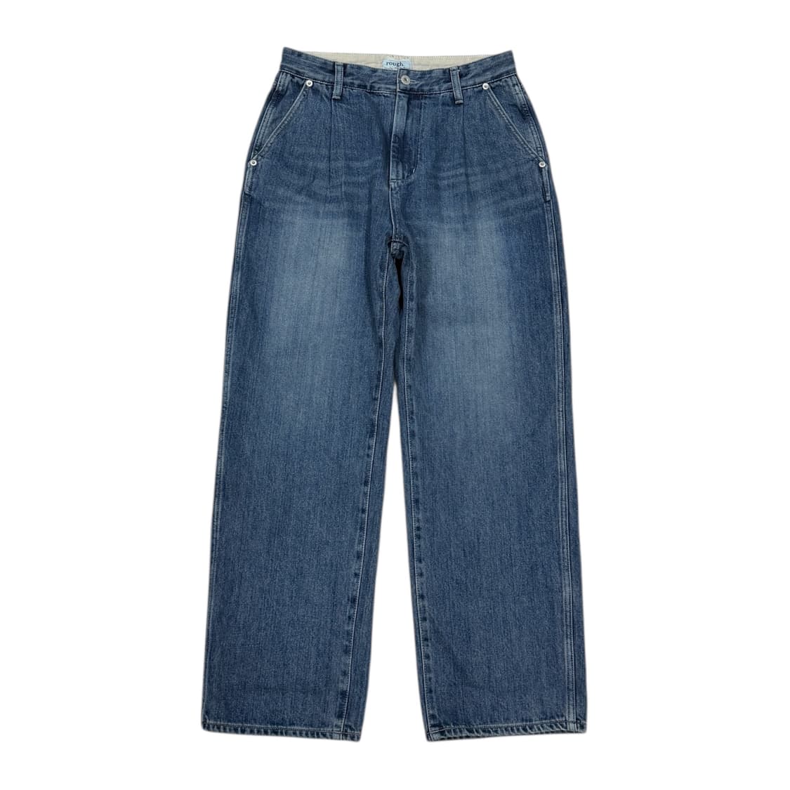 러프사이드 드레이프 데님팬츠 바지 라이트블루 1 상품이미지1