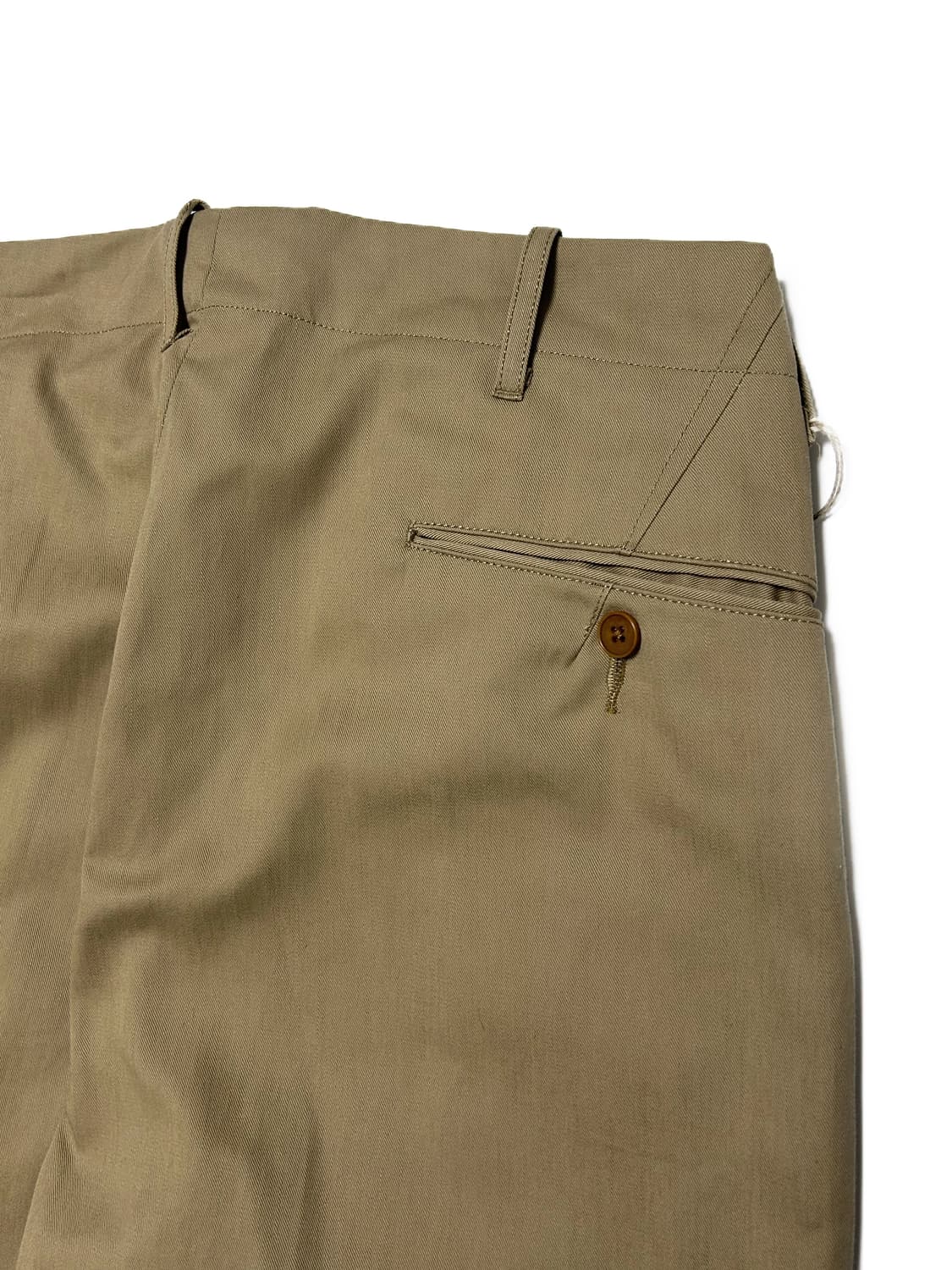 (31)HAVERSACK M41하버색 셀비지 트윌 와이드 베이지 트라우저 상품이미지6