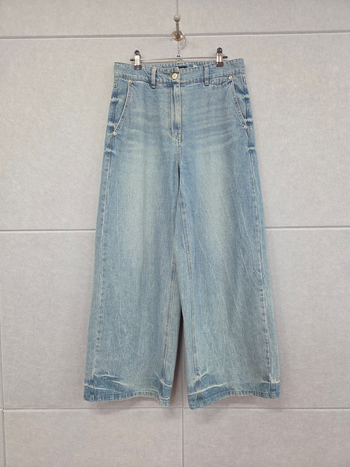 SYSTEM JEANS 시스템 와이드 데님 팬츠 상품이미지1