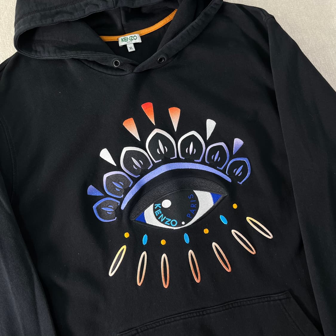 100 겐조 빅아이 자수로고 후드티  상품이미지2