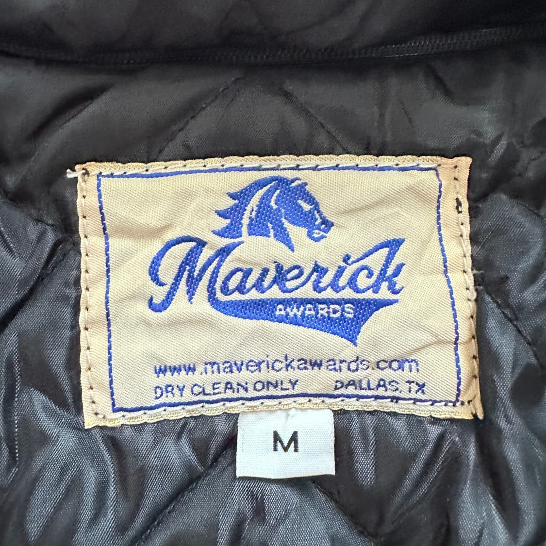 USA 매버릭 퍼플 바시티 자켓 (M) 상품이미지5